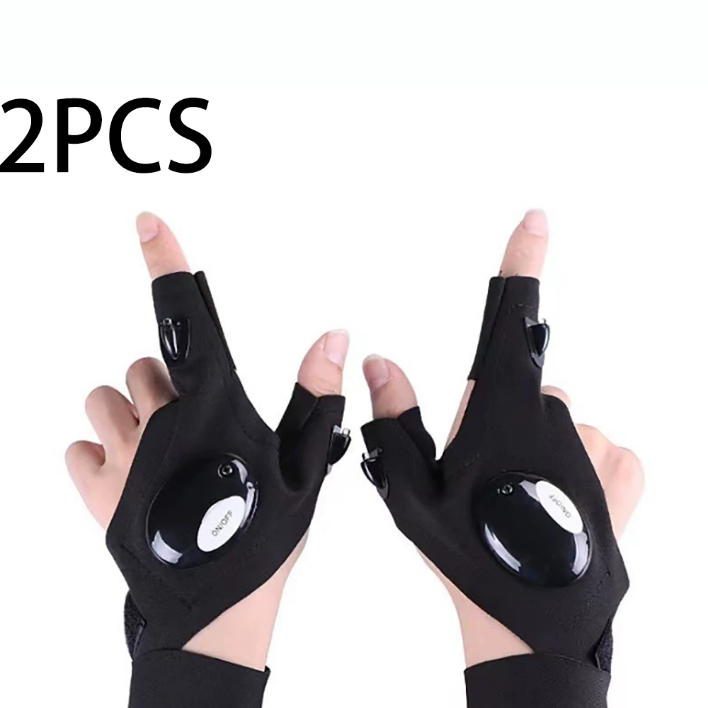 Fishing Gloves - LED-handschoenen voor heren – Verlichte vishandschoenen