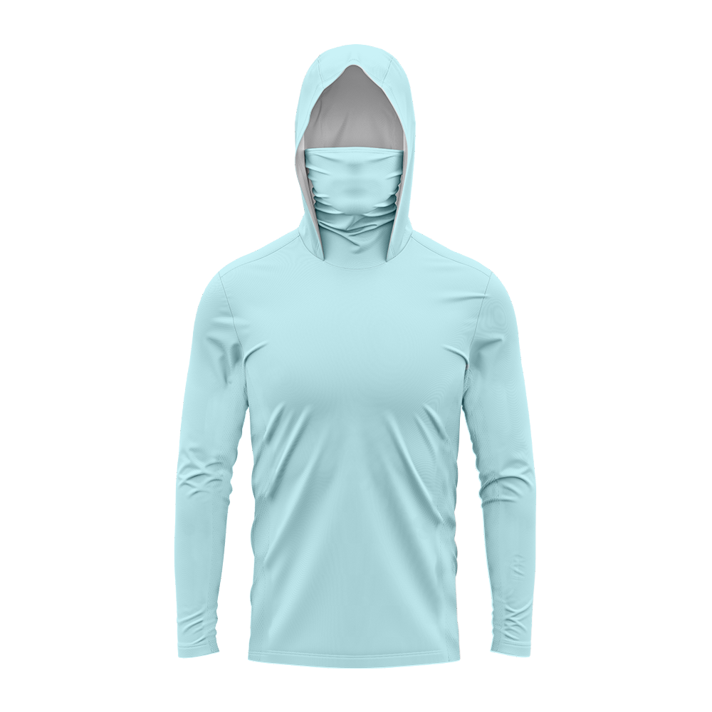 Heren UPF50+ Effen Vissershirt - Fishing Mask Sun Protection recensie en prijs