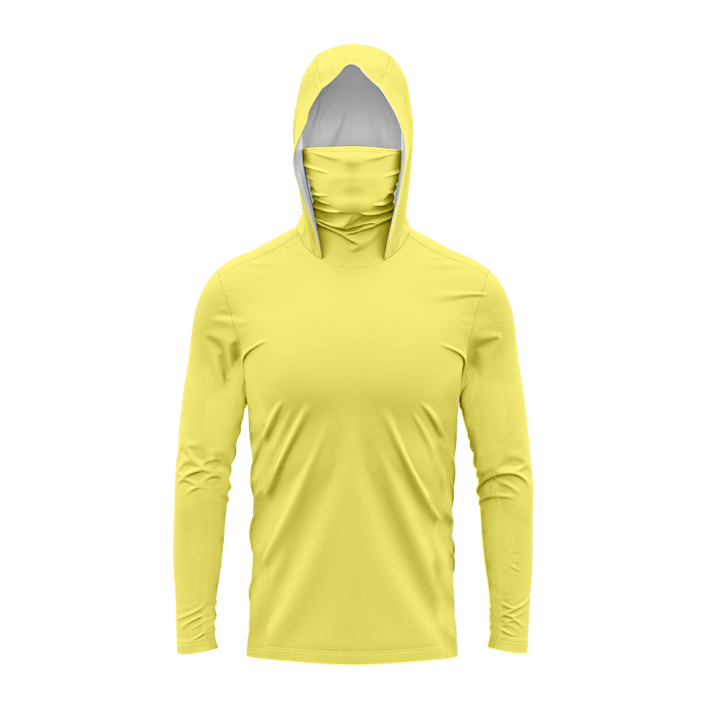 Heren UPF50+ Effen Vissershirt - Fishing Mask Sun Protection recensie en prijs