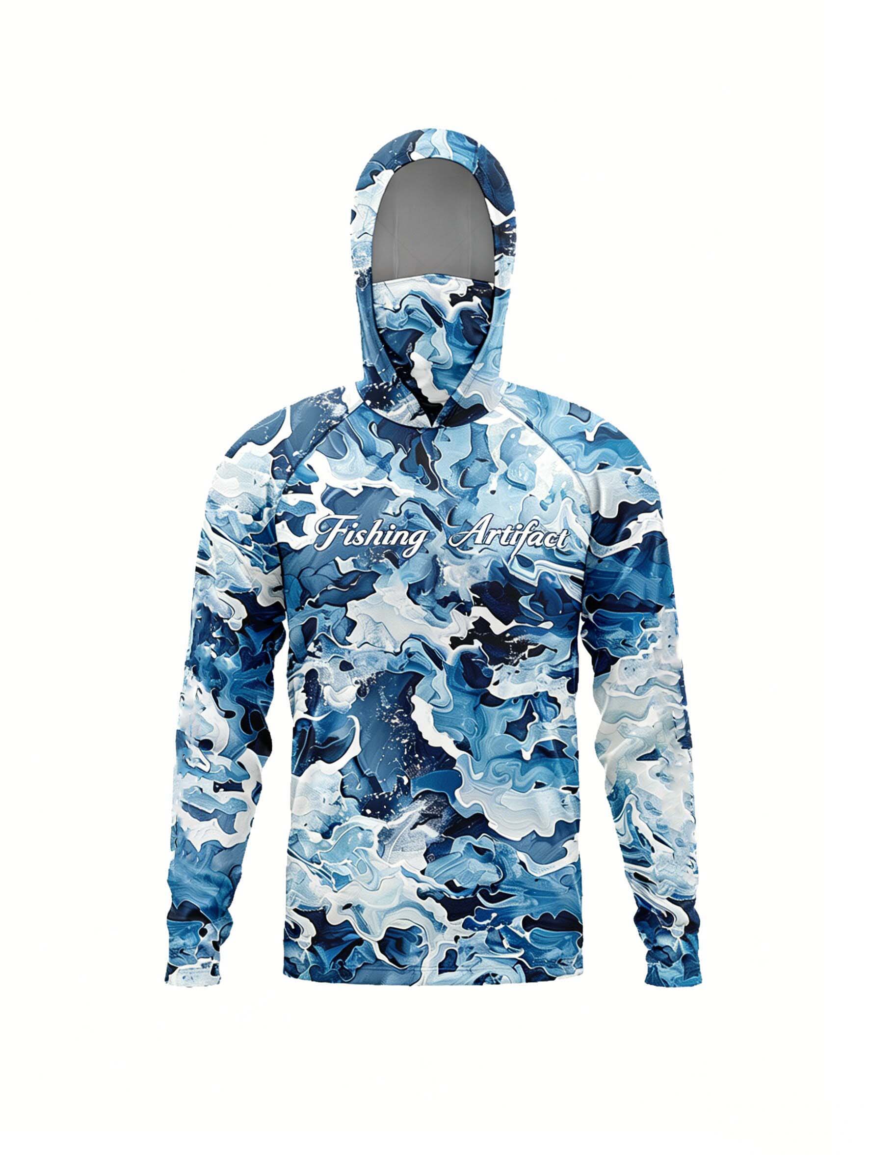 Heren zomer 3D-geprinte visser - Fishing Mask Sun Protection recensie en prijs