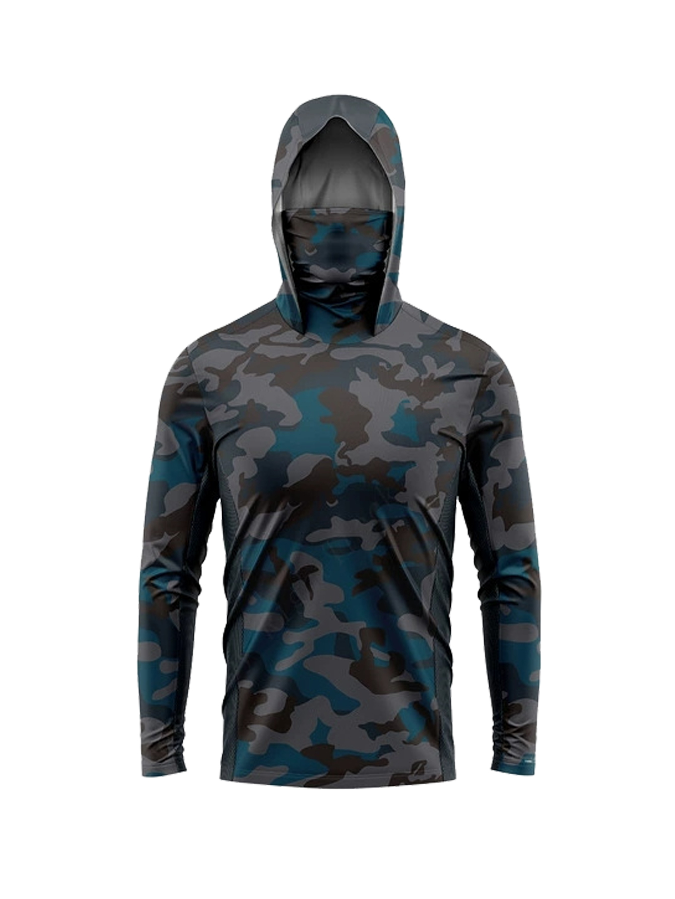 Desert Camo Heren Vissershirt  - Fishing Mask Sun Protection recensie en prijs