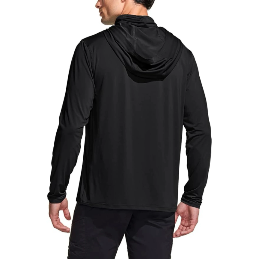 Heren Effen Kleur Vissershirt  - Fishing Mask Sun Protection recensie en prijs