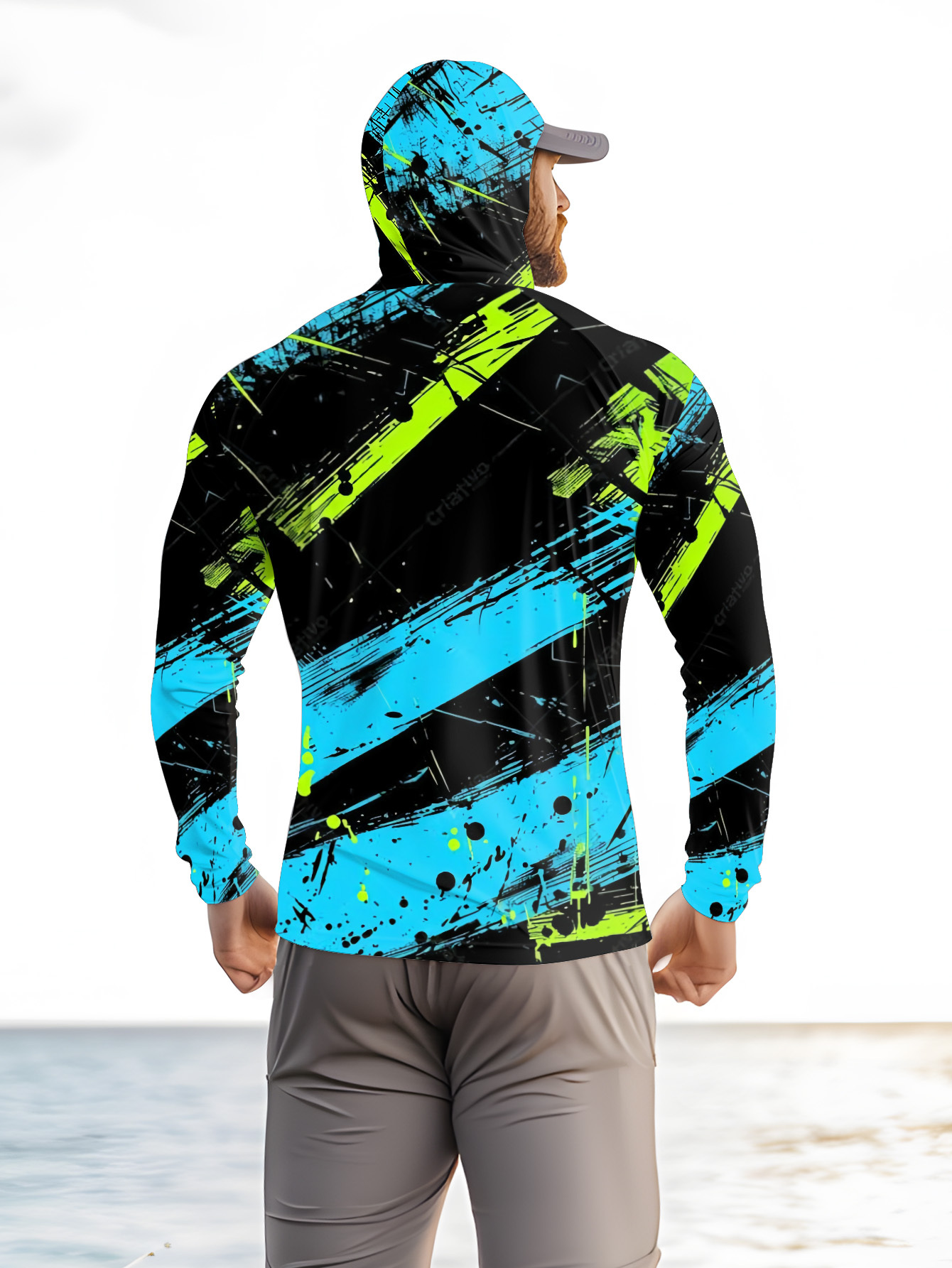 Visserijhoodie voor heren, lan - Fishing Shirt Uv Protection recensie en prijs