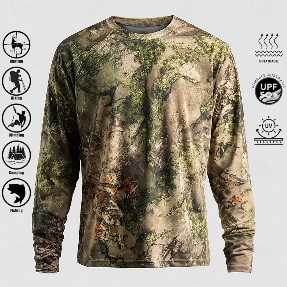 Heren T-shirt met lange mouwen - Fishing Shirt Uv Protection recensie en prijs