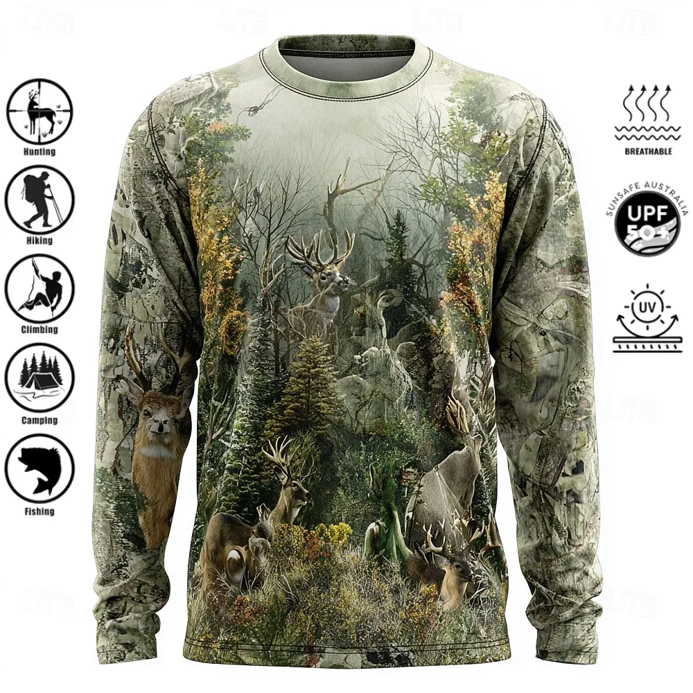 Heren T-shirt met lange mouwen - Fishing Shirt Uv Protection recensie en prijs