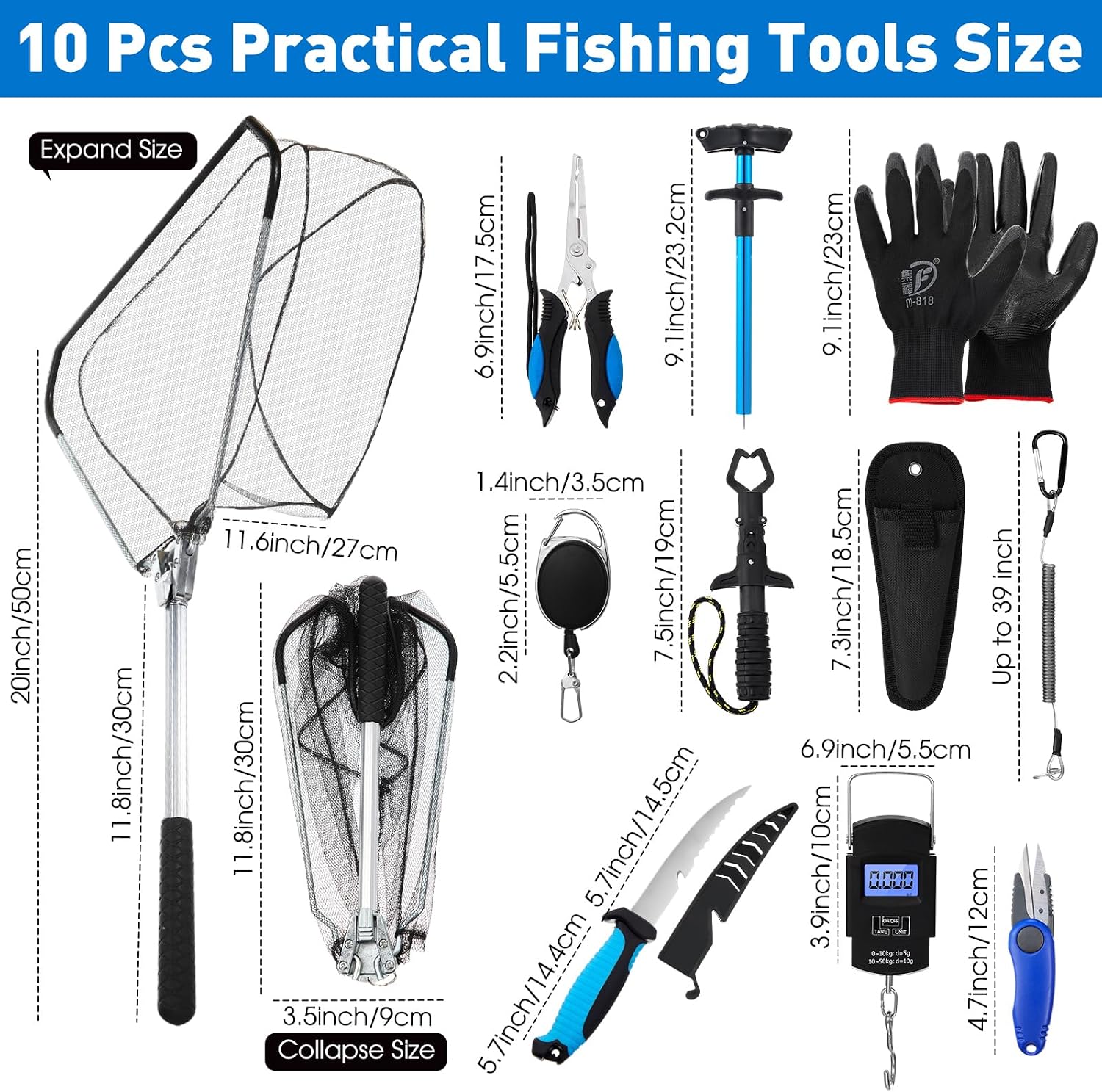 10-delige multifunctionele vis - Fishing Gloves recensie en prijs