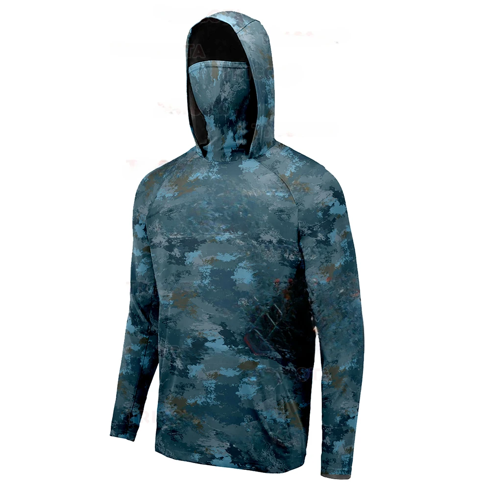 Herenvissershirts met capuchon - Fishing Mask Sun Protection recensie en prijs