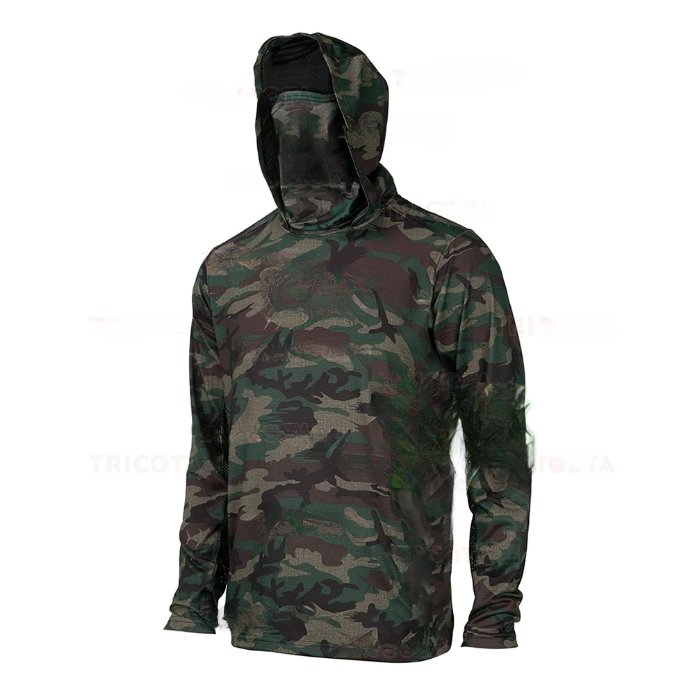 Herenvissershirts met capuchon - Fishing Mask Sun Protection recensie en prijs