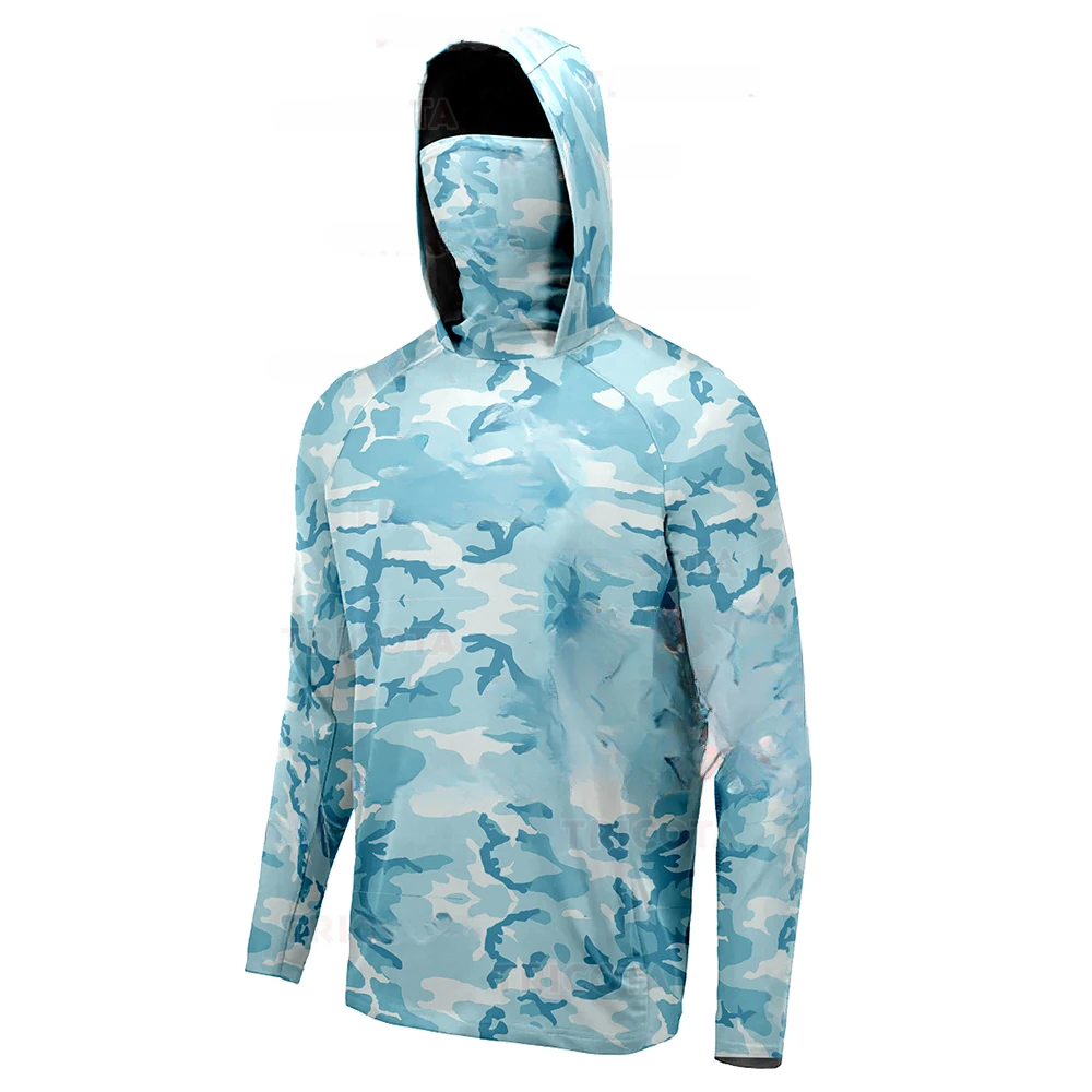 Herenvissershirts met capuchon - Fishing Mask Sun Protection recensie en prijs